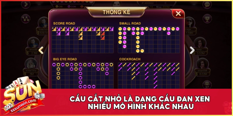 Cầu cắt nhỏ là dạng cầu đan xen nhiều mô hình khác nhau