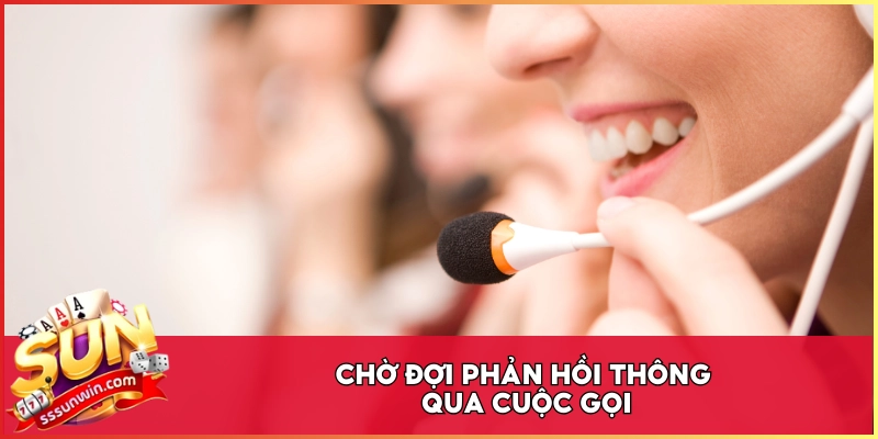 Chờ đợi phản hồi thông qua cuộc gọi