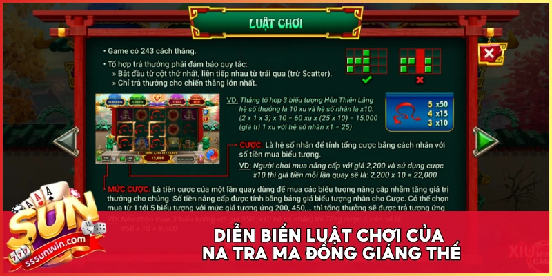 Diễn biến luật chơi của Na Tra Ma Đồng Giáng Thế