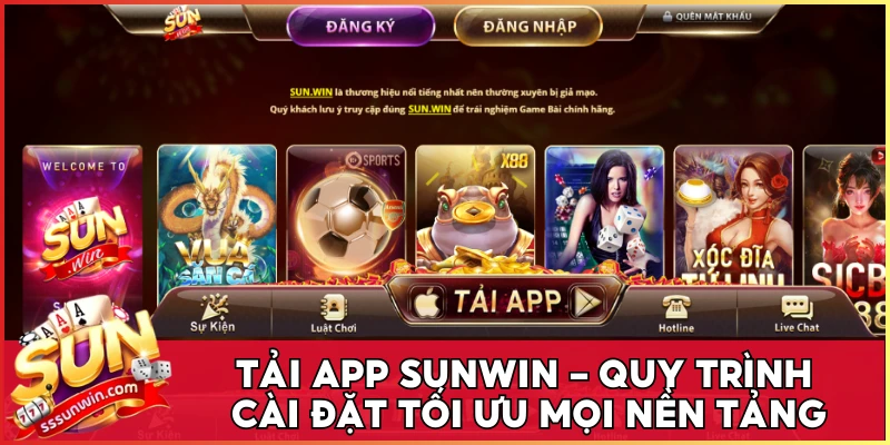 Tải app Sunwin