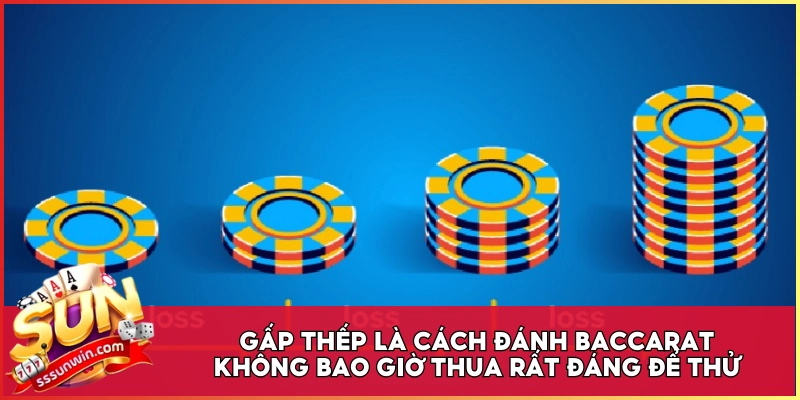 Gấp thếp là cách đánh Baccarat không bao giờ thua rất đáng để thử