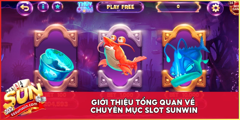 Giới thiệu tổng quan về chuyên mục Slot Sunwin