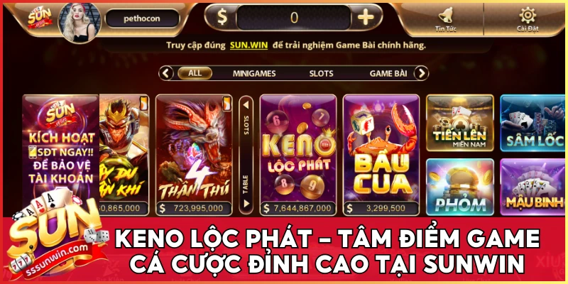 Keno Lộc Phát