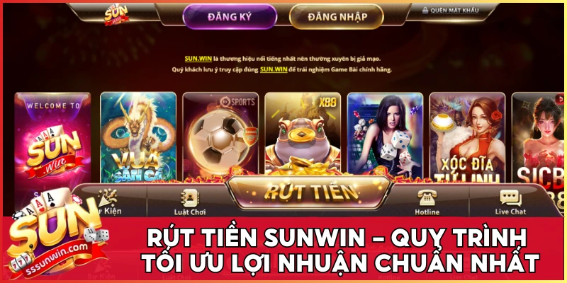 Rút tiền Sunwin