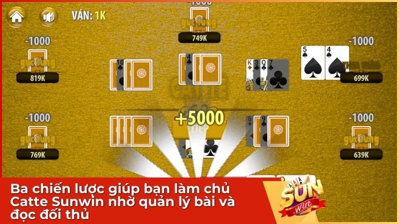 Game bài Catte tại Sunwin: Hướng dẫn luật chơi và mẹo đánh bại đối thủ 4 Ba chiến lược giúp bạn làm chủ ván bài Catte Sunwin nhờ quản lý bài và đọc đối thủ