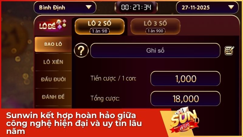 Xổ số miền Trung Sunwin – Soi Cầu XSMT & Đánh Lô Đề 1 Ăn 99 1 Sức hút của cá cược xổ số miền Trung tại Sunwin