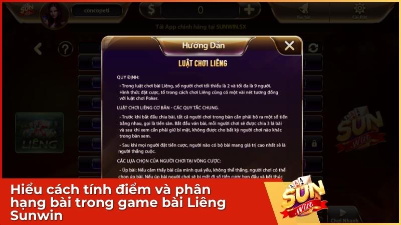Tuyệt Kỹ Chơi Game Bài Liêng Sunwin: Luật Mới & Bí Kíp Thắng Lớn 2 Mỗi người được chia 3 lá. Cộng tổng điểm rồi lấy hàng đơn vị (Mod 10)