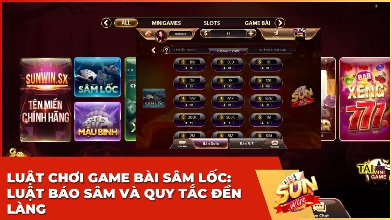 Hướng Dẫn Chi Tiết Luật Chơi Game Bài Sâm Lốc Sunwin 9 Hướng Dẫn Chi Tiết Luật Chơi Game Bài Sâm Lốc Sunwin