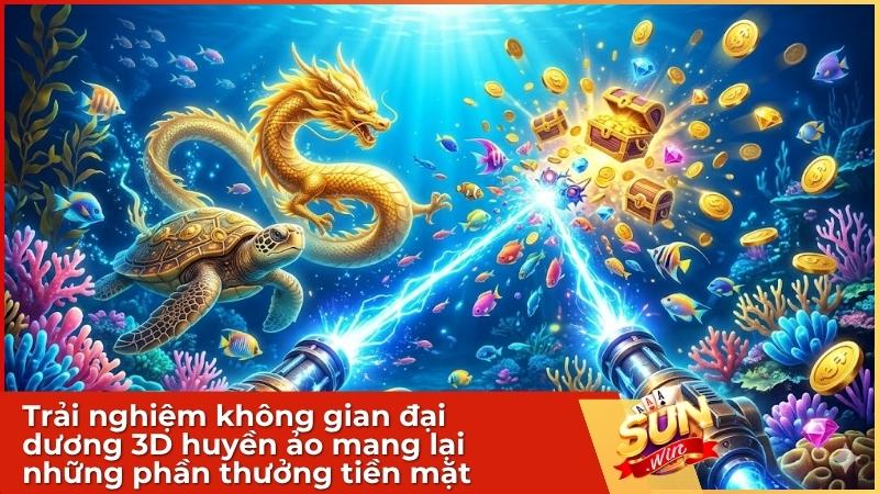 Bắn cá đổi thưởng là trải nghiệm cảm giác săn cá nhận thưởng tiền mặt ngay trên điện thoại